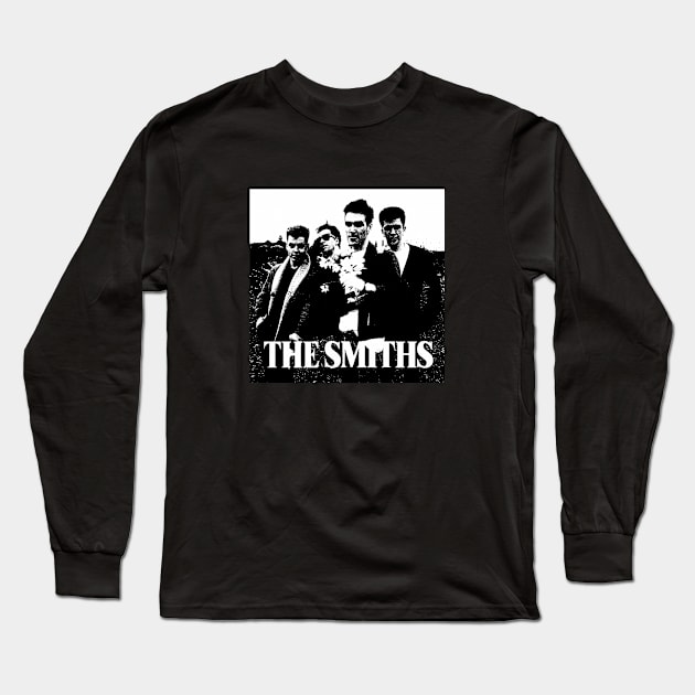 The Smiths grunge texture Long Sleeve T-Shirt by 4stroboy